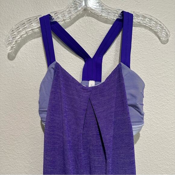 Lululemon Tank Heathered Berry SZ 4 - Picture 10 of 15